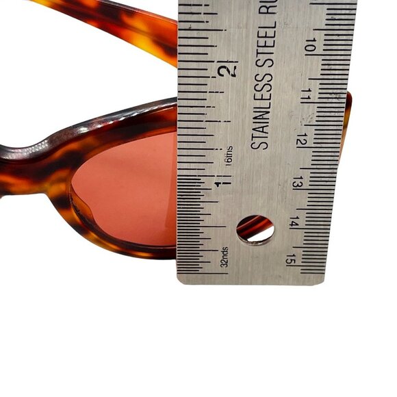 Vogue Vintage Tortoise Shell Sunglasses Made in Italy - Picture 11 of 16